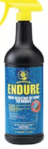 (12) Farnum 3002431 32 oz Endure Sweat Resistant Horse Fly Repellent Spray
