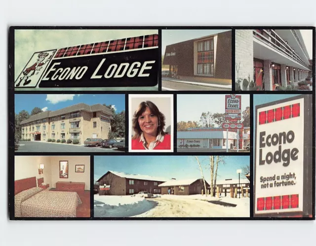 Postcard Econo Lodge, Virignia