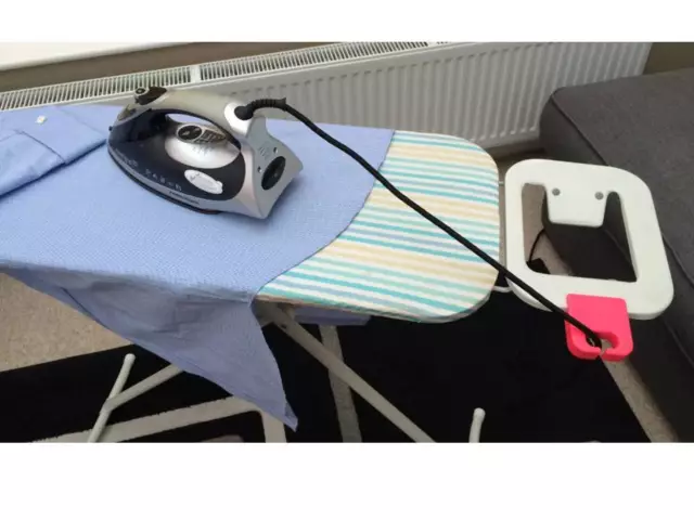 NEW INVENTION!! Eze-Glide Iron Cord/Flex Holder 2