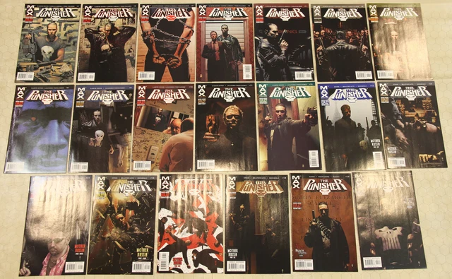 PUNISHER vol 7 - MAX (2004) Set #1 - 20 VF/NM (Marvel Comics) !!