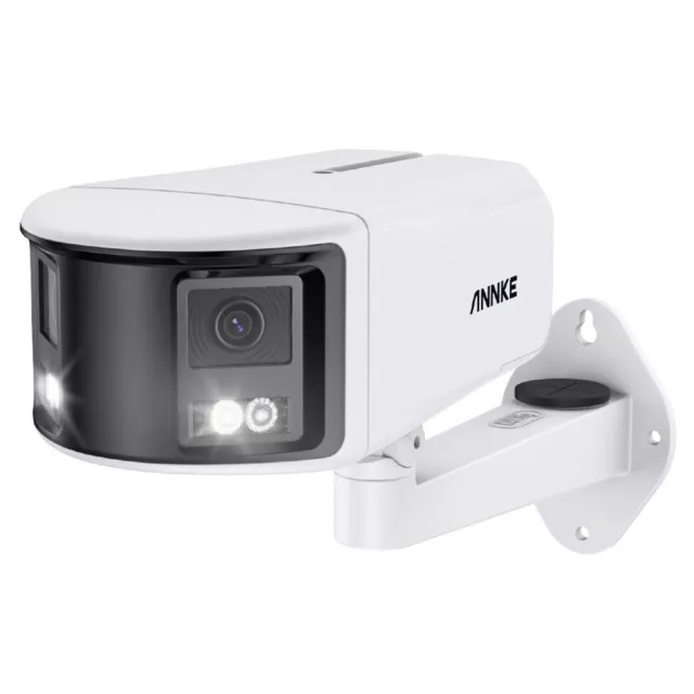 ANNKE 4K 8MP POE AI IP66 Juego de Cámaras de Vigilancia 2 Vías Audio Color Noche H.265+