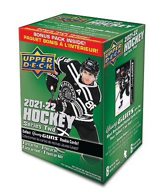 2021-22 Upper Deck Series 2 Hockey Blaster Box NHL NEW FACTORY SEALED