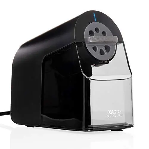 X-ACTO Pencil Sharpener, School Pro Electric Pencil Sharpener, With Six Size ...