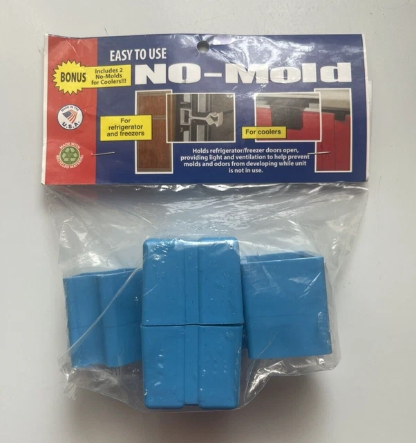 No Mold For Refrigerators Freezers Coolers RV’s Home Camper Easy To Use Blue New