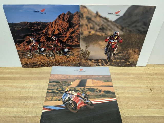 2000 Honda Motorcycle Dealer Brochure