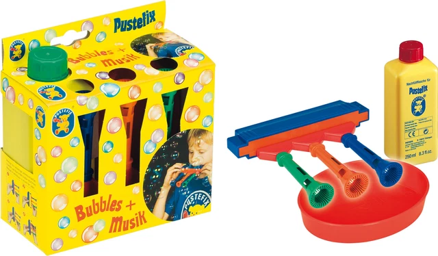 Bulles de Savon Seifenblasenspiele Harmonica Bouche Harmonica Musique Enfants