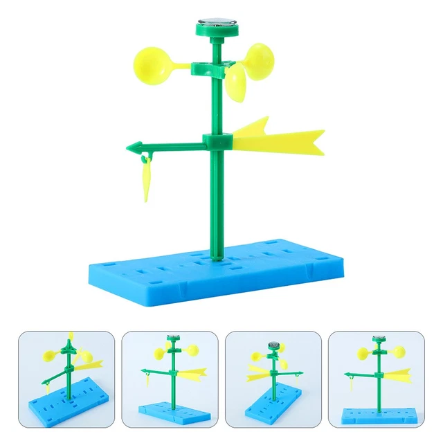 2 SETS WEATHER Vane for Children Educational Wind Model Kids Experiment ...