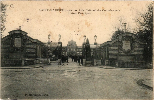 CPA St-MAURICE - Asile National des Convalescents - Entrée.(519692)