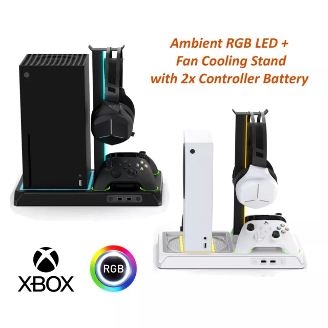 XBOX SERIES X / S Fan Cooling Stand Charging Station Dock Controller