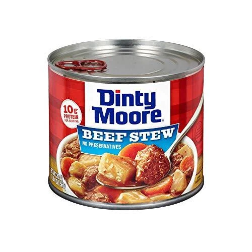 DINTY MOORE Beef Stew with Fresh Potatoes & Carrots 20 Ounce (Pack of 12) NEW