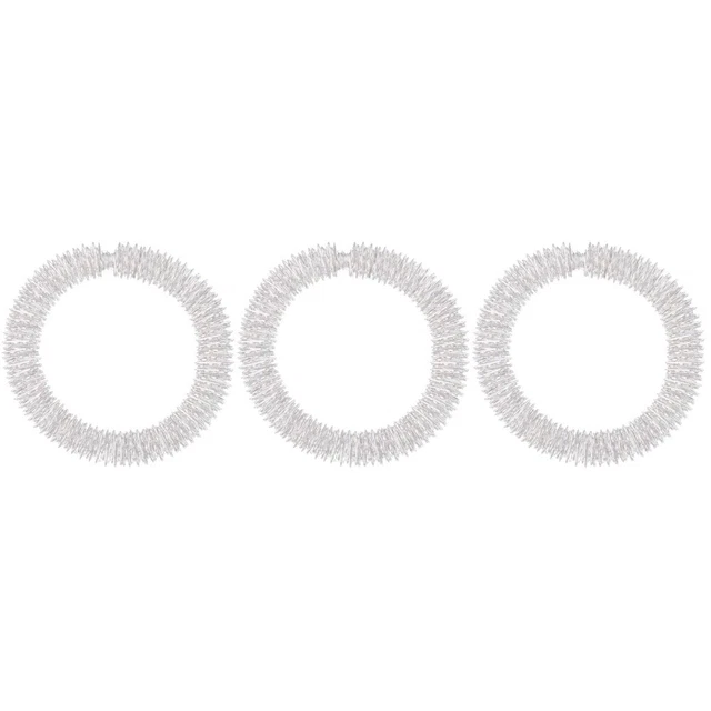 Set 3 Acupressure Wristband Bracelet Blood Circulation Massager Chinese