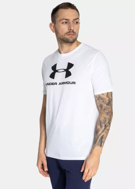 T-Shirt Under armour Hommes, UA SPORTSTYLE LOGO SS - 1329590 Avy 100