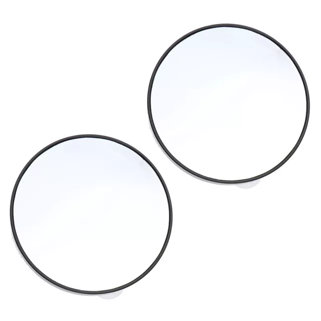 2pcs 15x miroir grossissant pour le maquillage avec ventouses Mini miroirs de