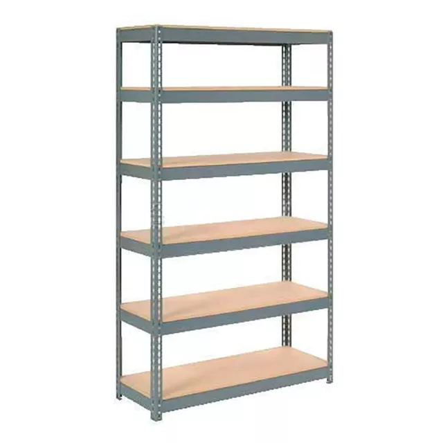 Global Industrial Extra Heavy Duty Shelving 48"W x 18"D x 60"H With 6 Shelves