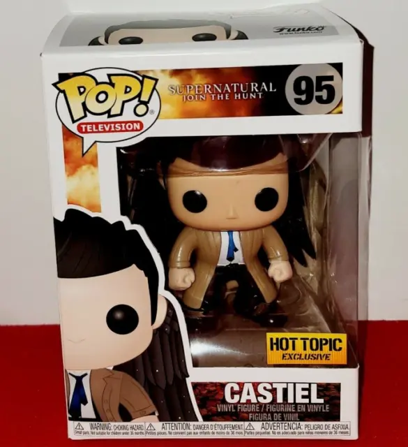 Funko POP! TV:Supernatural 95# Castiel With Wings Gifts Toys Vinyl Action Figure