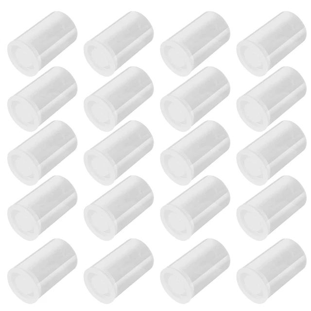 35mm Plastic Film Canisters-20pc (Clear)