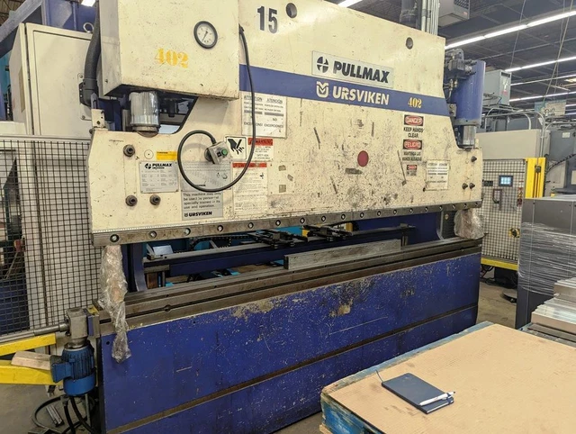 110 TON x 122" PULLMAX URSVIKEN  OPTIMA 100 31 255 CNC PRESS BRAKE