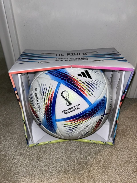 ADIDAS FIFA WORLD CUP Qatar 2022 AL RIHLA OFFICIAL MATCH BALL PRO Size adidas-fifa-world-cup-qatar-2022-al-rihla-official-match-ball-pro-size