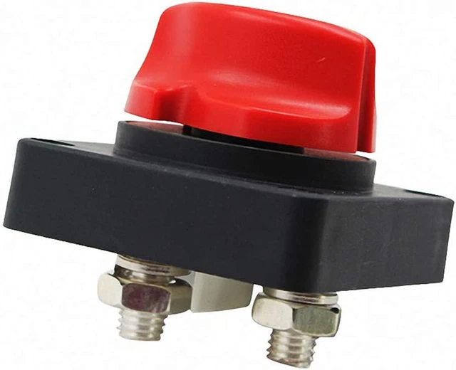 WATERPROOF HEAVY DUTY Battery Disconnect Isolator Switch (Panel Mount