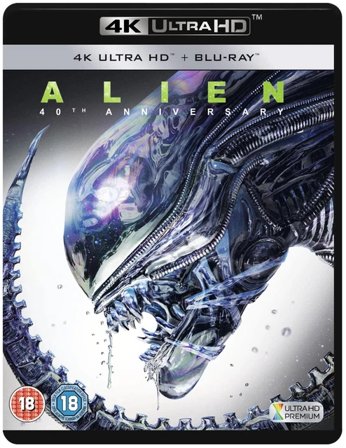 ALIEN (4K UHD Blu-ray) Veronica Cartwright John Hurt Sigourney Weaver ...