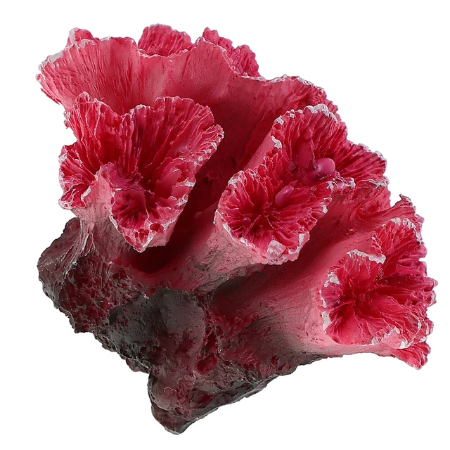 Coral Sculpture Reef Decor Artificial Fish Tank Decorations Home