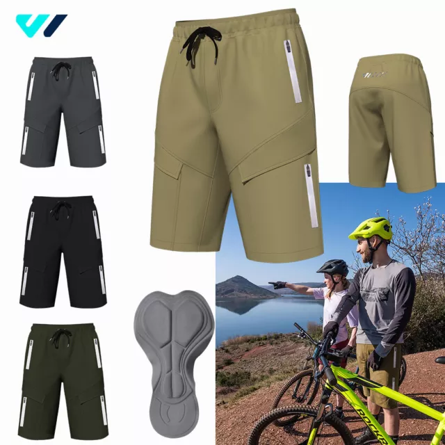 Fahrradhose Herren Craft Radhose Rennrad Hose MTB Hose Kurz Reflektierend