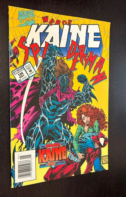 WEB OF SPIDER-MAN #124 (Marvel Comics 1995) -- NEWSSTAND Variant -- VF