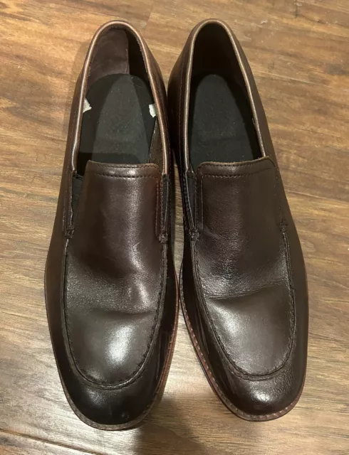 COLE HAAN C29641 Aerocraft Grand Venetian Loafer Mens 10 Brown