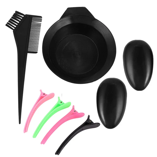 Juego de tintes para teñir el cabello desechables clips