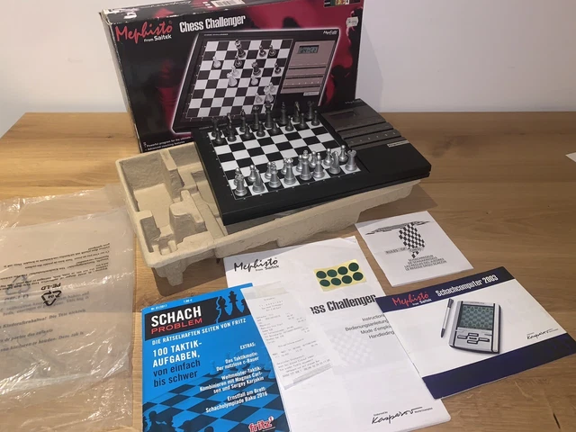 Schachcomputer Centaur Chess Komplett Mit Tragetasche
