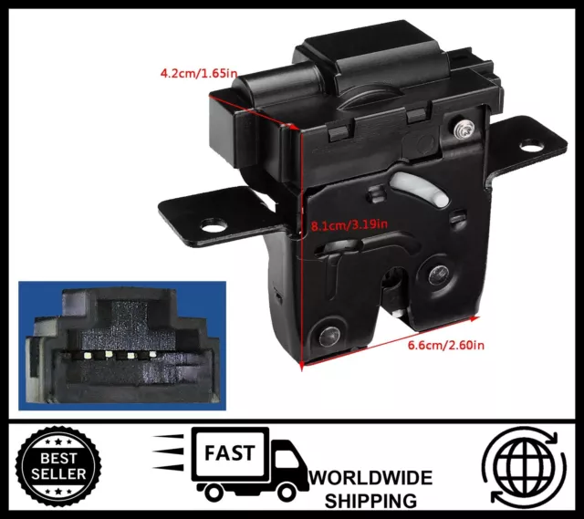 Boot Tailgate Lock (Rear) Mechanism FOR Renault Clio MK3 Megane Modus Scenic