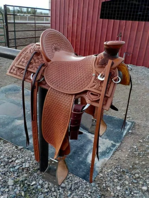 Sella da reining Pro Beautiful Western Pleasure Trail Co 16" tutte le taglie