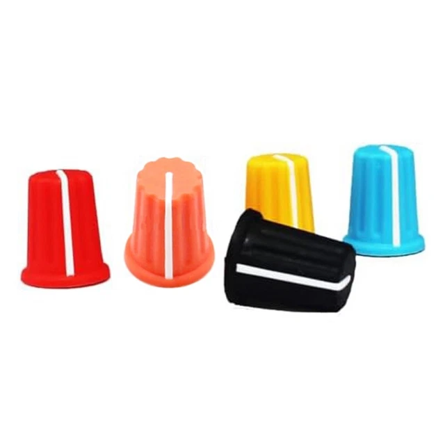 EQ ROTARY KNOB Replacement Equalizer Potentiometer Fader Knobs Push Rod