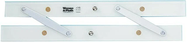 Weems & Plath Marine Navigation Parallel Ruler W/o Protractor Markings (15 Inch) Weems & Plath Marine Navigation Parallel Ruler W/o Protractor Markings (15 Inch)