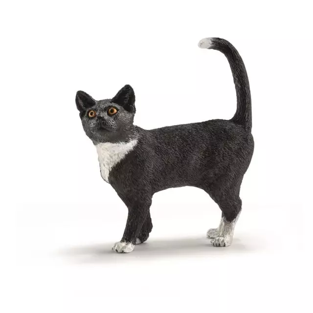 Schleich Figurine Cat Standing Farm Animal Figure Game Figure From 3 Years