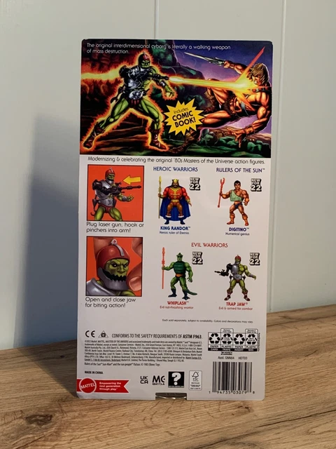 Master of the Universe, Origins Mini Comic Trap Jaw, ungeöffnet, Motu 2