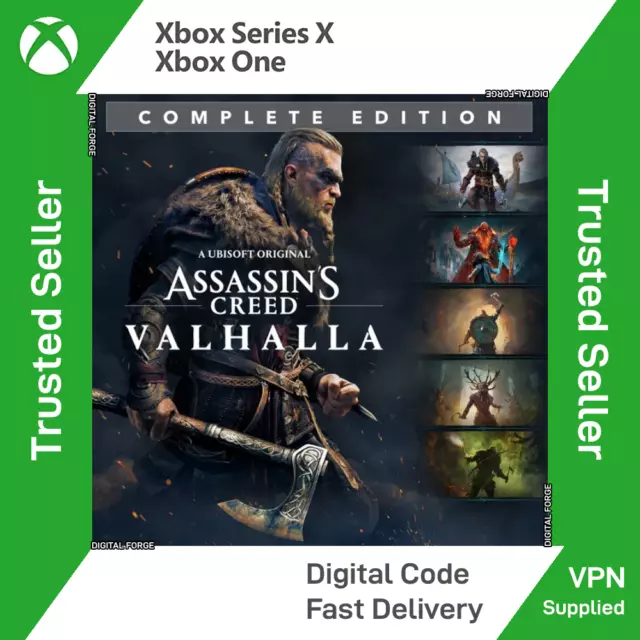 Assassin's Creed Valhalla: Complete - Xbox One, Xbox Series X|S - Digital Code