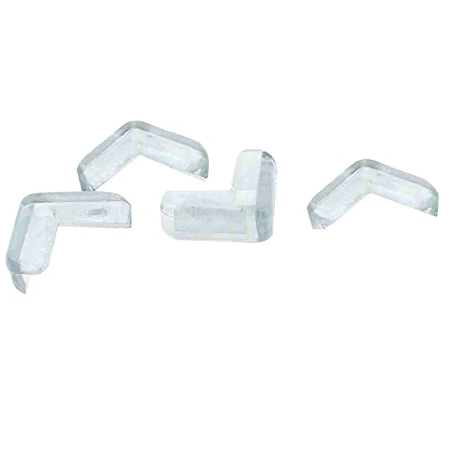 4X(4 StüCk Klar Weichplastik Tisch Schreibtisch Eckenschutz Protect7)