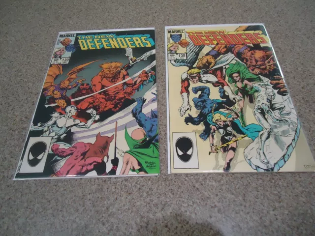 THE DEFENDERS 1st SERIES LOT OF 12 135-152 HG 3