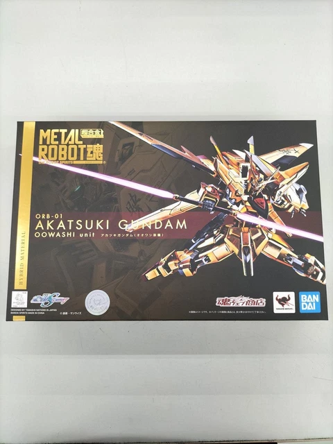 Akatsuki Gundam Steller s Sea Eagle Equipment METAL ROBOT Soul BANDAI