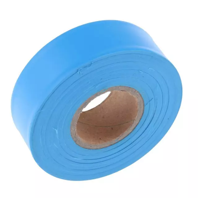 High Visibility Hunting Hiking Trail Marking Flagging Tape Ribbon Blue