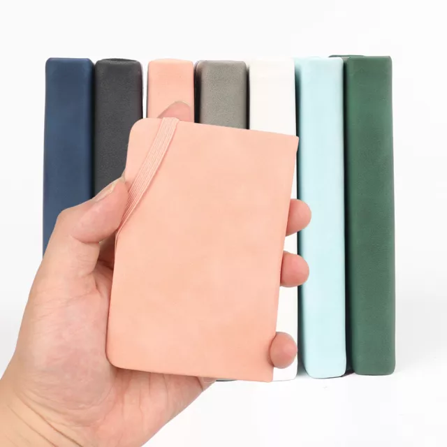 Mini Pocket Notebook Lined Notepad Hardback Journal Notes Book A7 Small Diary