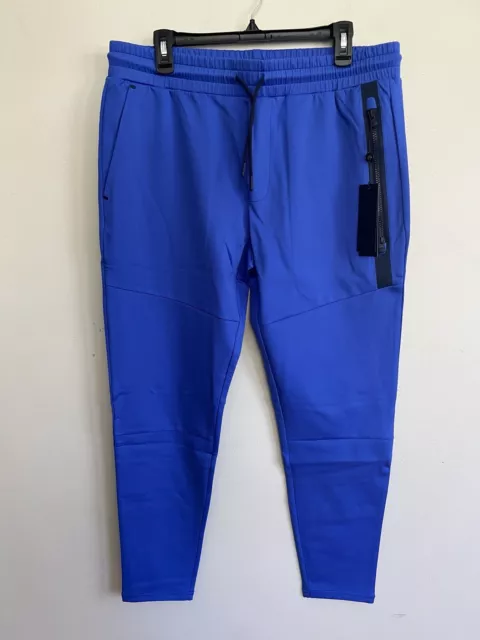 GREYSON SEQUOIA JOGGER Mens L Blue Pima Cotton Modal Performance Pants ...