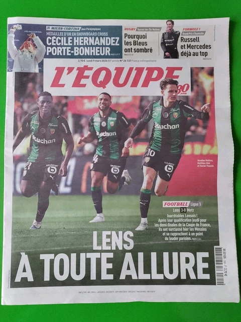 L'Equipe Journal 13/2/1997; L'écurie Prost prend son envol/ Von