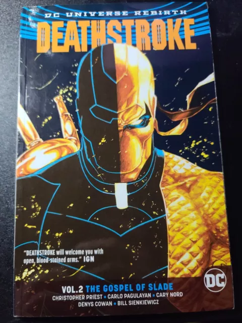 DC Comics Rebirth Deathstroke Volume 2 Trade Paperback TPB