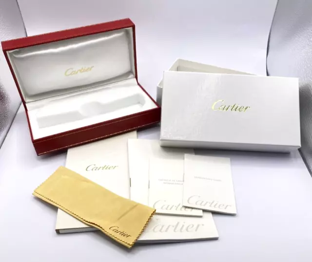 NOS Authentic Cartier CO712 Eyeglasses/Sunglasses Presentation Case Box Paris NOS Authentic Cartier CO712 Eyeglasses/Sunglasses Presentation Case Box Paris