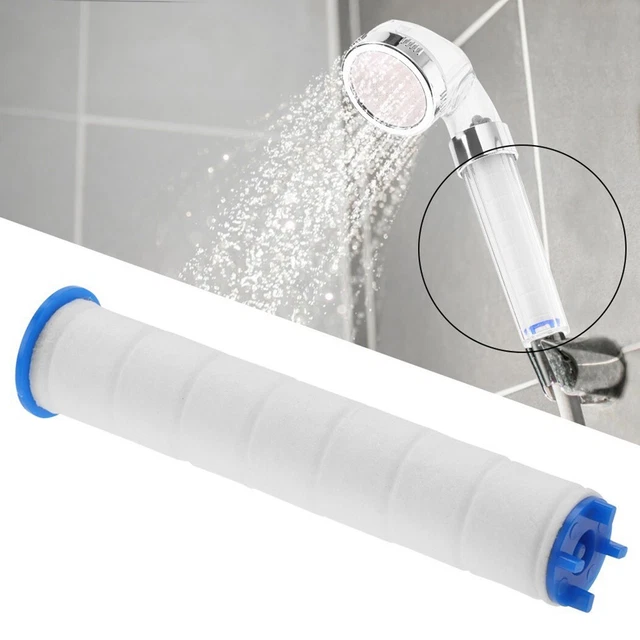 Filtro de cabezal de ducha 1/5 piezas iones negativos presurizado portátil baño ducha filtro