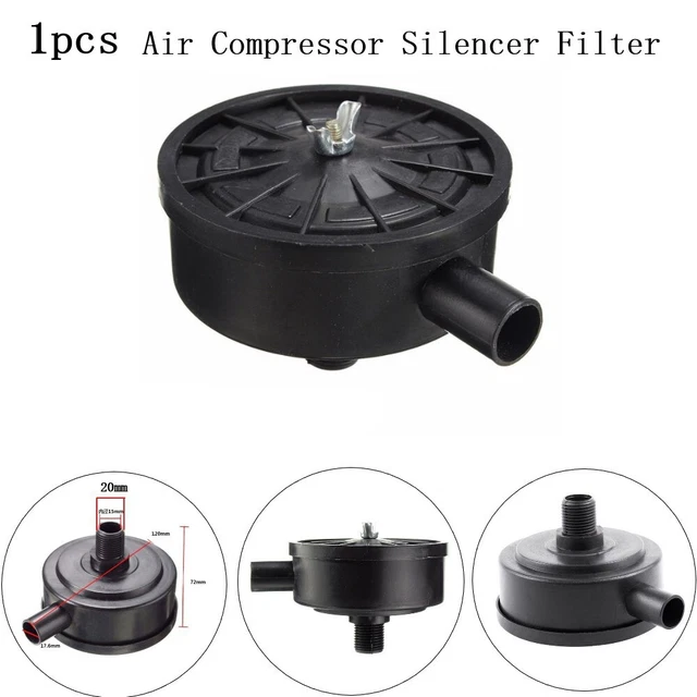 Filtre silencieux d'admission 20 mm facile à installer pour compresseur d'air p