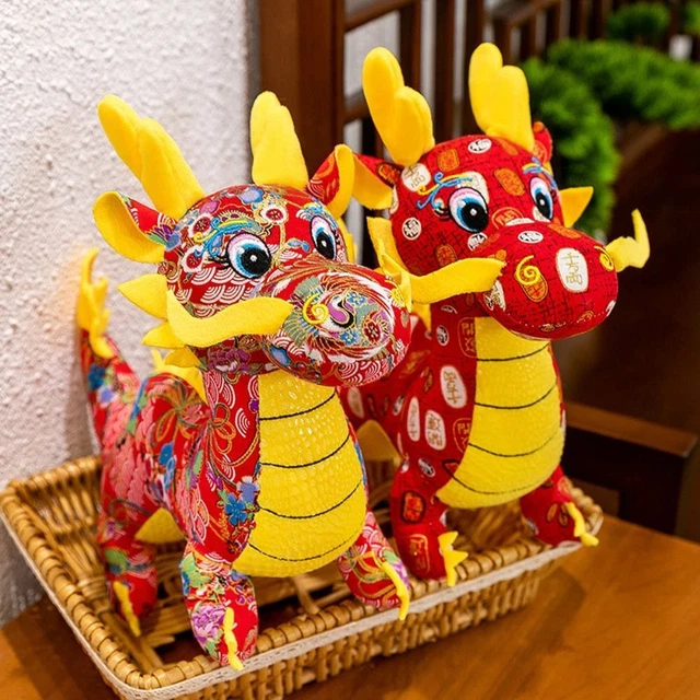 CHINESE DRAGON CHINESE Dragon Plush Toys Chinese Dragon Mascot Girls