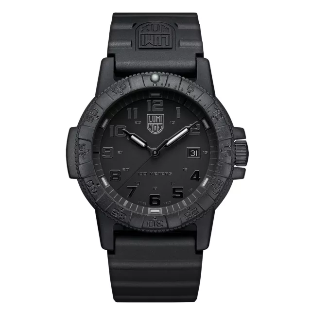 Luminox Uomo Polso XS.0321.BO.L Marina IN Pelle - Sea Turtle Giant 0320 Serie